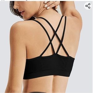 Pack of 3 padded sports bra, no size tag but they small